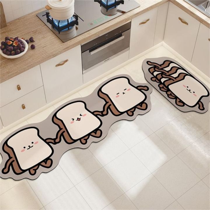 %E3%80%90Latest%20Style%E3%80%91%20Floor%20Mats%20Polyester%20Cartoon%20Kitchen%20Long%20Rugs%20Irregular%20Shaped%20Anti-Slip%20Kitchen%20Carpet%20Bread/bear/dog%20Pattern%20Dust%20Removal%20Entrance%20Doormat%20Bed%20Room%20-%20Image%205
