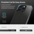 Magsafe Gloss Carbon Forged Carbon Fiber TPU Phone Case for iPhone 13 Pro Max / 12 Pro Anti-fall 14 Pro Max 15ProMax Shell Alien Alien.