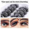 10 Pairs 3D Faux Mink Lashes Fluffy Soft Wispy Volume Natural Long False Eyelashes Reusable Eye Lashes Makeup.
