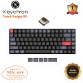 Keychron K3 Pro 75% QMK/VIA Low Profile Wireless Custom Mechanical Keyboard. 