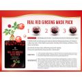 Pax Moly Real Red Ginseng Mask Pack 25ml [Korean Face Sheet Mask]. 