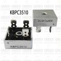 Full Wave KBPC3510 KBPC-3510 3510 35A 1000V AC To DC Single Phase Metal Housing Electronic Bridge Rectifier Diode For Electronics Project DIY.