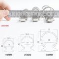 Metal Spiral Rings Binder Clip With 2 Pairs of Screw For Diary Notebook Planner A5 A6 Persoanl A7 Binder Clip File Folder.