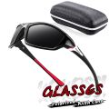 KoKossi Sunglasses Polarized Driving Sport Ultraviolet Rays Fashion Wear Party Universal Classic Sun Glasses With Glasses Case. 