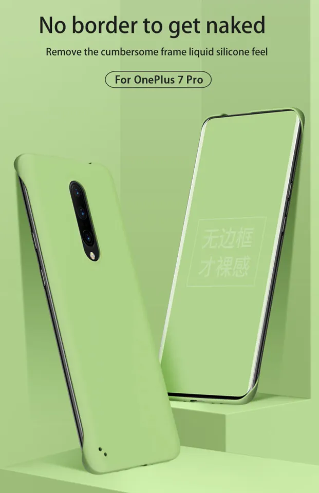 Ultra Thin Frameless PC Hard Phone Case For OnePlus 11 10 7T