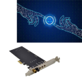 PCIe X1 CM8828 7.1CH E-Sports Video Live Broadcast Sound Card Fiber Optic Coaxial Sound Card Module. 