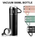 New Exclusive Premium 500ML Vacuum Flask - Durable Stainless Steel, Long Time Heat Preservation Flask.