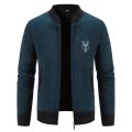 Men's Cardigan Sweaters Winter Casual Sweatercoats Jackets High Quality Men Thicker Warm Stand-up collar Fit Cardigans Coats 3XL. 