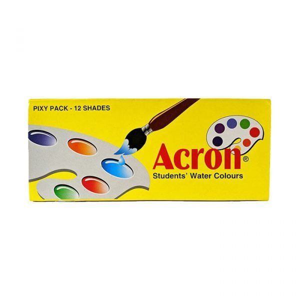 Acron%20Students%20Water%20Colour%20Pixy%20Pack%2012x5%20ml%20Tubes%20-%20Image%203