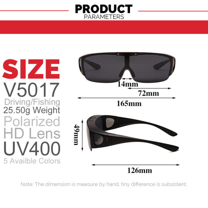 VIVIBEE%20Flip%20Up%20Polarized%20Fit%20Over%20Glasses%20Sunglasses%20Men%20Driving%20UV400%20Photochromic%20Fishing%20Goggle%20Outdoor%20Women%20-%20Image%205