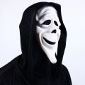 Halloween Scream Mask Horror Movie Cosplay Costume Luxury Funny Ghost Face Latex Mask Horror Carnival Party Props Fan Gift. 