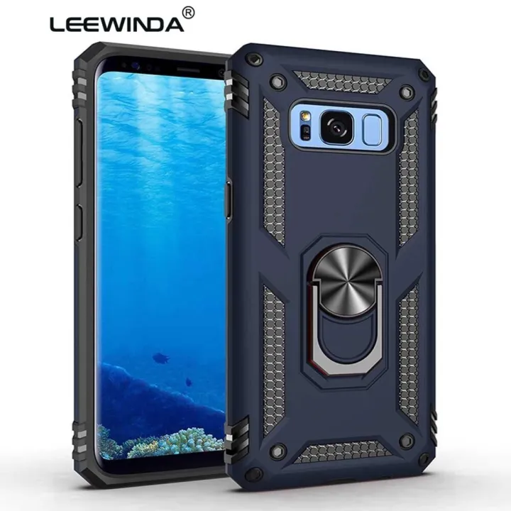 xprmy%20for%20Samsung%20Galaxy%20Galaxy%20S8%20Plus%20phone%20Case%20Luxury%20Armor%20Shockproof%20TPU%20PC%202%20in%201%20360%20Degree%20Rotating%20Holder%20Ring%20Back%20Cover%20-%20Image%202