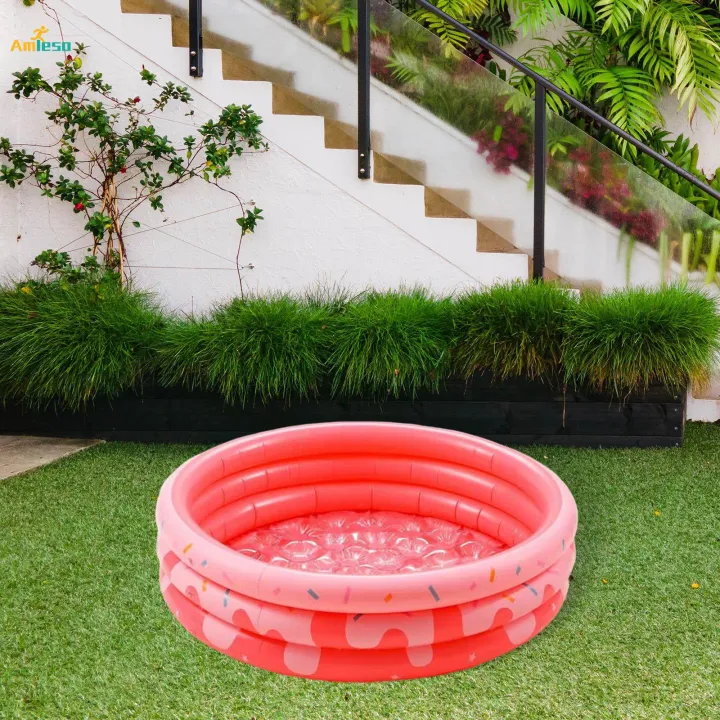 Durable%20Inflatable%20Swimming%20Pool%20Lounge%20Seat%20Bath%20Tub%20Pump%20Pool%20above%20Ground%20Kiddie%20Paddling%20Pool%20for%20Summer%20Lawn%20Kids%20Child%20Outdoor%20Party%20,%20Inner%2070cm%20Tall%2027cm%20-%20Image%203