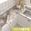Beautiful design Marble Wallpaper Kitchen Oil-Proof Film Stove Waterproof Moisture-Proof Self-Adhesive Wallpaper Countertop CabinetTable Countertop Furniture Renovation Tile Sticker.