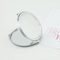 Cosmetic Magnifying Pocket Mirror X10 Simple Metal Makeup Mirror For Purse Travel Bag Home Office Double-Sided Girls Mirror. 