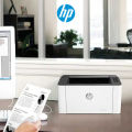 HP 107w Single Function Laser Printer. 