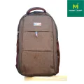 Fedex Stylish light weight long lasting cotton canvas backpack with laptop compartment. 