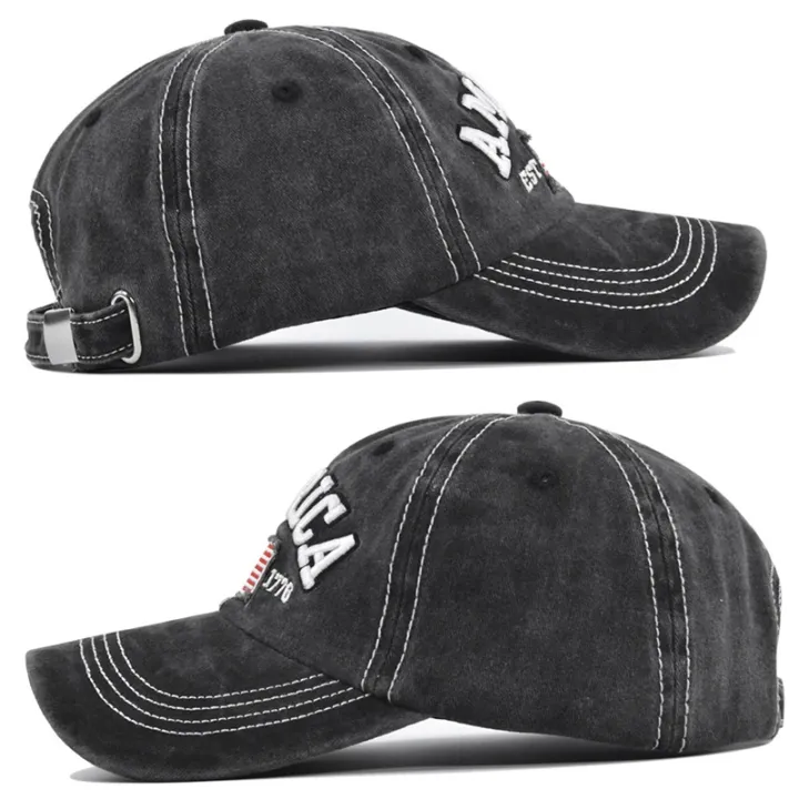 AMERICA%20Embroidered%20American%20Flag%20Baseball%20Cap%20-%20Perfect%20Valentine's%20Gift%20for%20Her!%20-%20Image%204