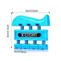 Portable Two Hand Grip Finger Trainer Two Way Hand Strengthener Finger Rehabilitation Segmental Hand Grip Training Tool.