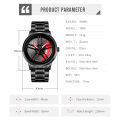 Skmei 1990 men watch rotation wheel fashion creative waterproof stainless steel men quartz watch-1787 upgrade. 