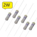 10Pcs- Resistor 100 Ohm 2W 5% Metal Oxide Resistor High Quality. 