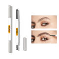 5 Color Ultra Slim Eyeborw Pencil With Brush Waterptoof Thin Brow Pen Smudge Proof Triangle Pen Dark Brown Eyebrow Tattoo Pen. 