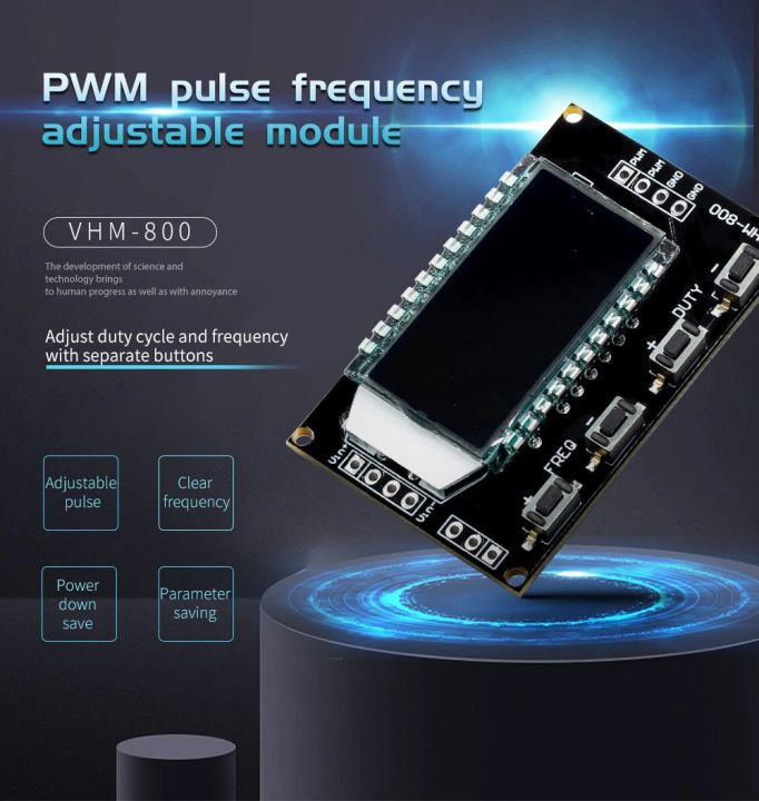Pwm%20Pulse%20Frequency%20Duty%20Cycle%20Adjustable%20Module%20Lcd%20Display%201Hz-150Khz%203.3V-30V%20Pwm%20Board%20Module%20-%20Multimeter%20-%20Image%207