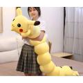 Pikachu Centipede Body Pillow  Stuffed Toy Plush Soft Doll. 