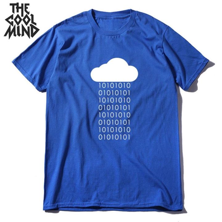 100% cotton cool internet code print men geek T shirt casual loose men tshirt cool o-neck t-shirt geek mens tee shirts
