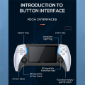 8G 2000+Games Project X Portable Pocket Video Game Console 4.3 Inch IPS Screen Support PS1 Gaming Dual Speaker Stereo Easy Install Easy to Use. 