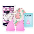 Viva Cup Menstrual Health Starter Kit - Silicone Menstrual Cup with Drawstring Bag, Portable Period Cup Set.