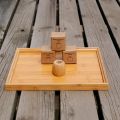 【Daily Necessities For Anyone Store】1PC  Products  Bamboo Toothbrush Base Holder Wood Bamboo Rack Toothbrush Base. 