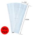 D.I.Y. Storage Organizer Adjustable Drawers Shelves Household Free Combination Partition Space Saver Tools- Drawer Divider Organizer 4 PCs/set.