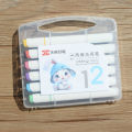 Tizo 83160 Soft Head Acrylic Marker Pen Student Only Art Handmade Opaque Paper Kindergarten Drawing Crayons.
