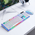 G21 RGB Gaming Keyboard and Mouse Combo Wired USB Backlit Mechanical Feel Set for PC and Laptop. 