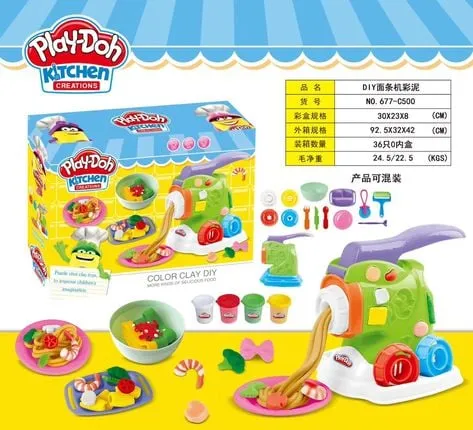 Play-Doh%20Kitchen%20Creations%20Clay%20Dough%20Noodles%20Maker%20Play%20Food%20Set%20for%20Kids%20with%205%20Non-Toxic%20Colors%20-%20Image%208