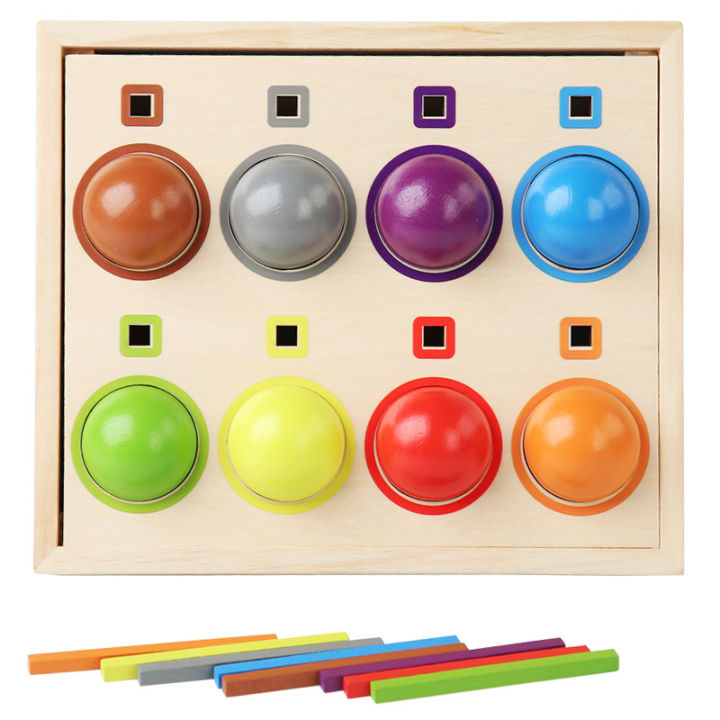 Wooden%20Rainbow%20Ball%20CPC%20CE%20Children's%20Early%20Education%20Enlightenment%20Color%20Cognitive%20Classification%20Matching%20Puzzle%20Shape%20Box%20-%20Image%203