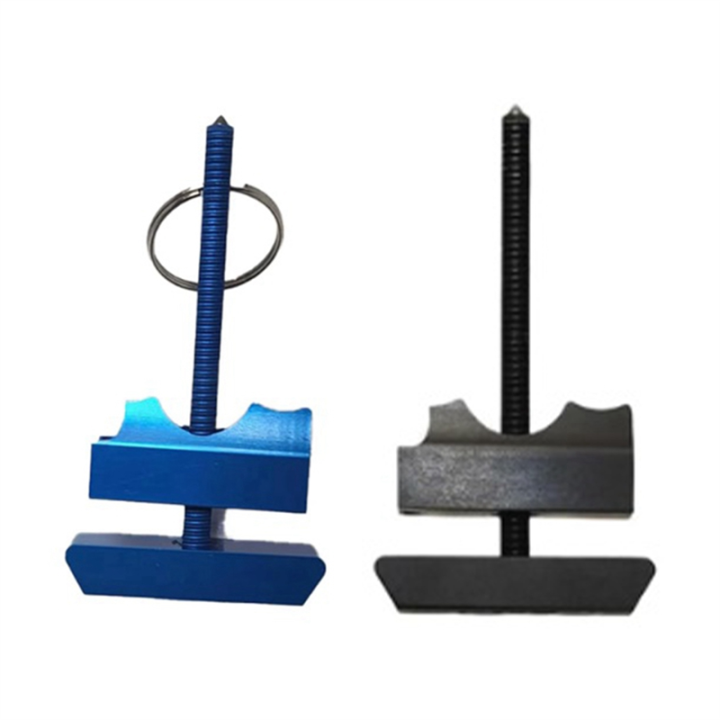 Stall Safety Tool Bathroom Stall Lock Keychain Portable Door Lock for Hotel Rooms, Smart Shaker Tool