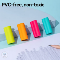 Deli i-select H324 Dust-Free Pencil Erasers 4-PCS - Assorted Colors.