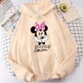 Women's Hoodie Mickey Mouse Print Hoodie Men Fashion Oversize Hoodies Kid Hoodie Girl Coat Women Sweats Y2k Clothes Korea Kawaii. 