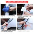 Car Door Rubber Seal Strip Car Weather Stripping B Shape Universal Self Adhesive Windproof Dustproof Auto Door Soundproofing Weatherstrip for Car Door Hood Trunk Edge. 