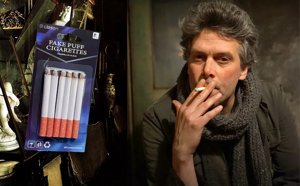 fake cigarette with smoke daraz Relax Clesen puff cigarette arty oke can blow out oke props oke looklike  practical pranks, Halloween costumes novelty toys