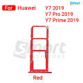 For Huawei Y7 / Y7 Pro/ Y7 Prime 2019 Sim Tray Micro SD Card Slot with Sim Ejector Pin Replacement Part.