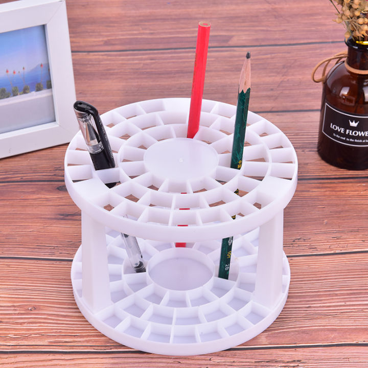 49%20Holes%20Artists%20Art%20Paint%20Brush%20Holder%20Stand%20Holds%20Up%20Storage%20Collapsible%20Stand%20ANLAN%20-%20Image%204