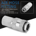 1/4” Female Thread Pipe Fitting Air Hose Coupling Connector Adapter GB. 