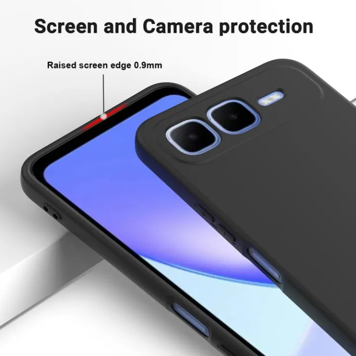 Infinix%20Smart%2010%20Plus%20Silicone%20Matte%20Flexible%20Soft%20Phone%20Case-%20Black%20-%20Phone%20Back%20Cover%20-%20Image%203