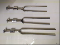 Tuning Fork Set (128Hz, 256Hz and 512Hz). 