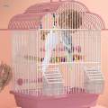 Bird Cage Pet Supplies Travel Birds Cage for Canary Small Birds African Grey. 