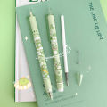 6Pcs Japanese Stationery Cute Pens School Korean Stationery Pen Kawaii Pen 0.5mm. 