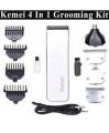 Kemei KM- 3580 Rechargeable Professional Grooming Kit - Black - Trimmer - Trimmer For Men - Trimmer. 